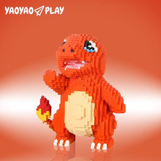 YaoYaoPlay Charmander Mini Building Block Set