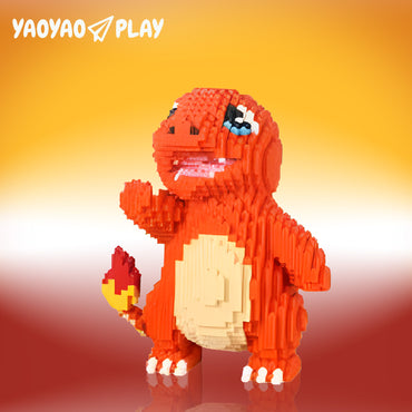 YaoYaoPlay Charmander Mini Building Block Set