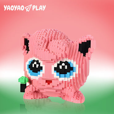 YaoYaoPlay Jigglypuff Mini Building Block Set
