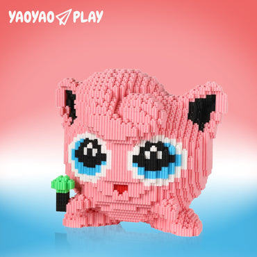 YaoYaoPlay Jigglypuff Mini Building Block Set