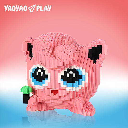 YaoYaoPlay Jigglypuff Mini Building Block Set