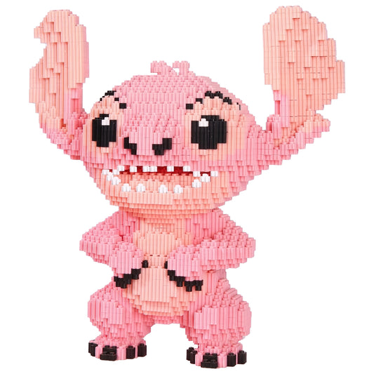 YaoYaoPlay Pink Stitch Building Block Set
