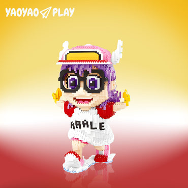 YaoYaoPlay Running Arale Building Block Set