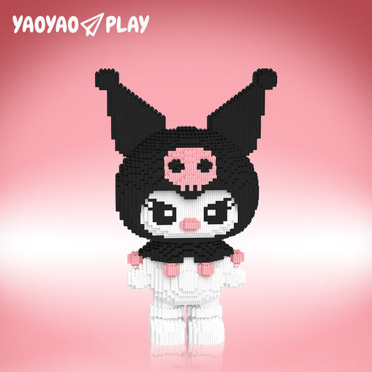 YaoYaoPlay Cartoon Character Model Building Block Set