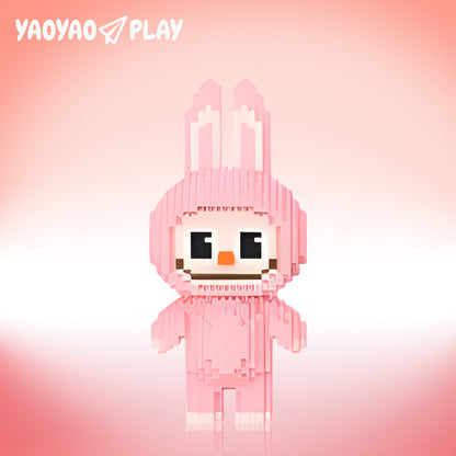 YaoYaoPlay Mischief Bunny Building Block Set