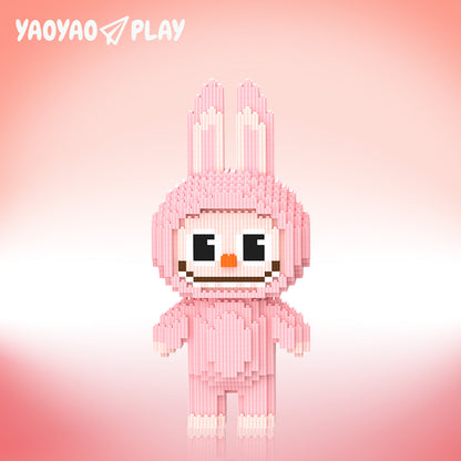 YaoYaoPlay Mischief Bunny Building Block Set