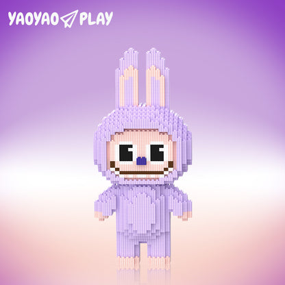 YaoYaoPlay Mystic Bunny Building Block Set