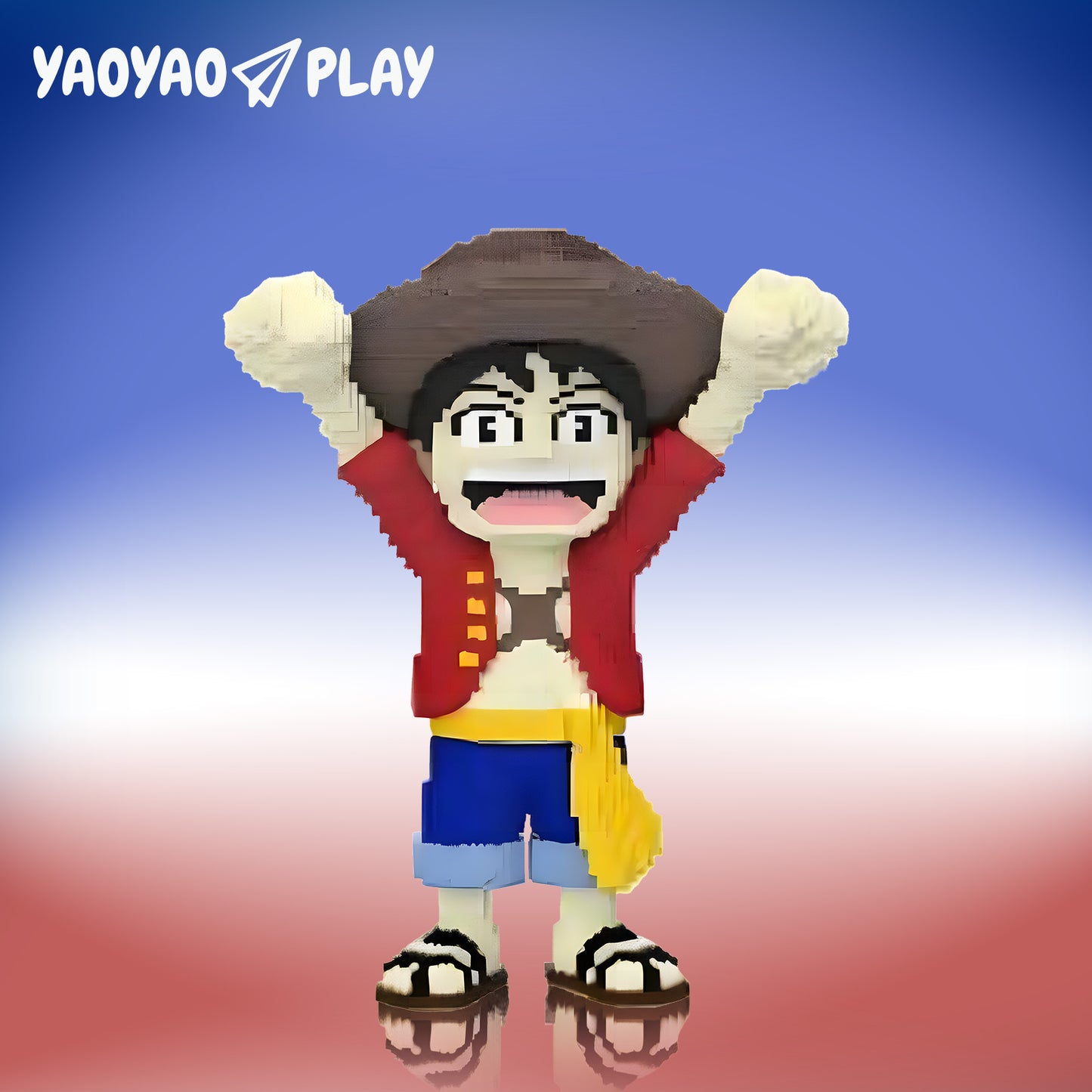 YaoYaoPlay Captain Strawhat Building Block Set