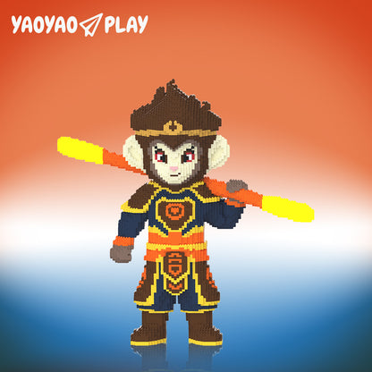 YaoYaoPlay Monkey King Hero Building Block Set