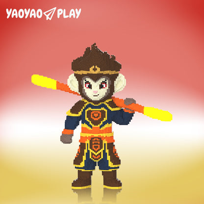 YaoYaoPlay Monkey King Hero Building Block Set
