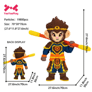 YaoYaoPlay Monkey King Hero Building Block Set