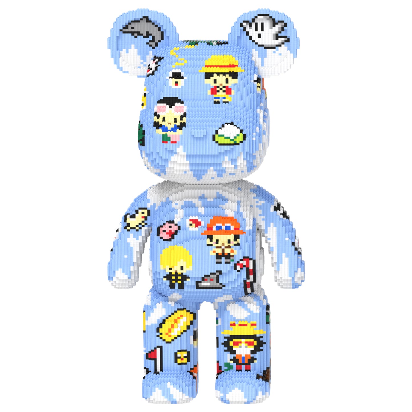 YaoYaoPlay One Piece Giant Bear Building Block Set