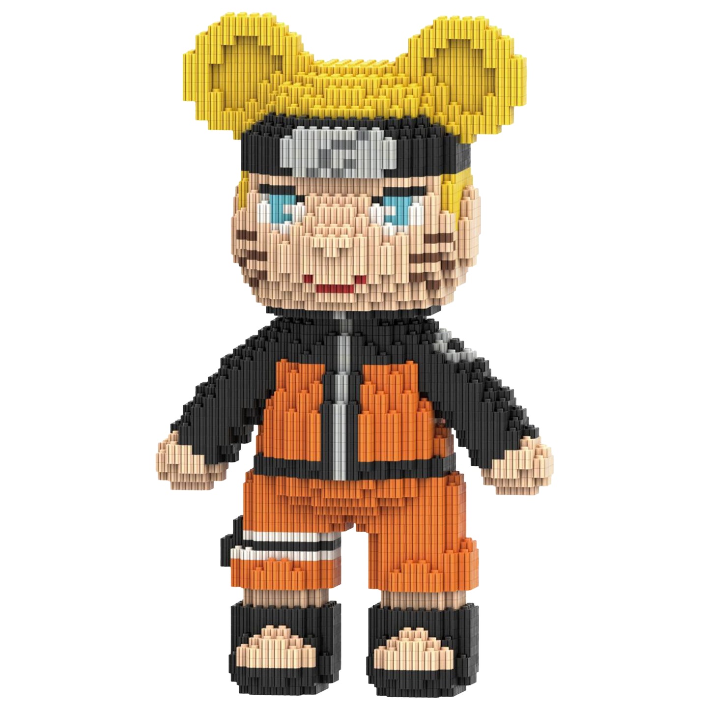 YaoYaoPlay TK Naruto Medium Bear Building Block Set