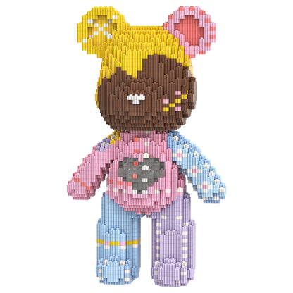 YaoYaoPlay Candy Girl Medium Bear Building Blocks