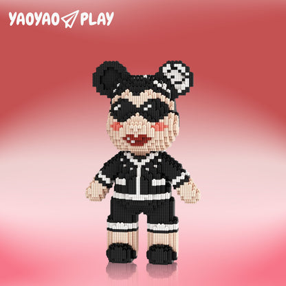 YaoYaoPlay Fragrant Granny Bear Small Building Block Set