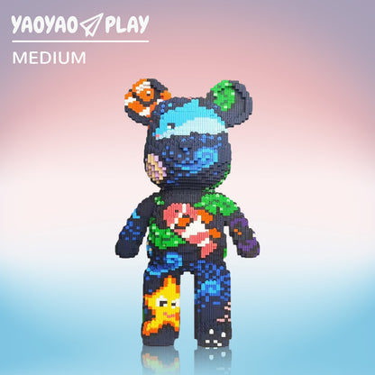YaoYaoPlay Underwater World Large Bear Blocks
