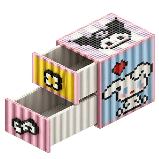 YaoYaoPlay Sanrio Drawer Series Mini Building Block Set