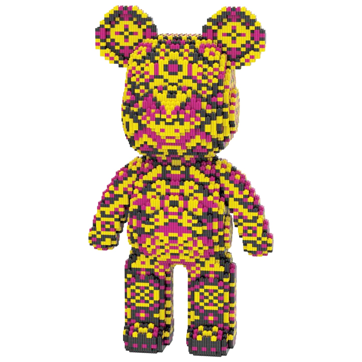 YaoYaoPlay Mandala Large Bear Plastic Building Blocks