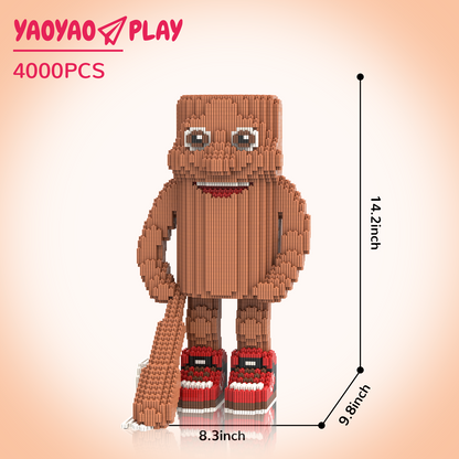 YaoYaoPlay Tung Tung Tung Sahur Medium Building Block Set