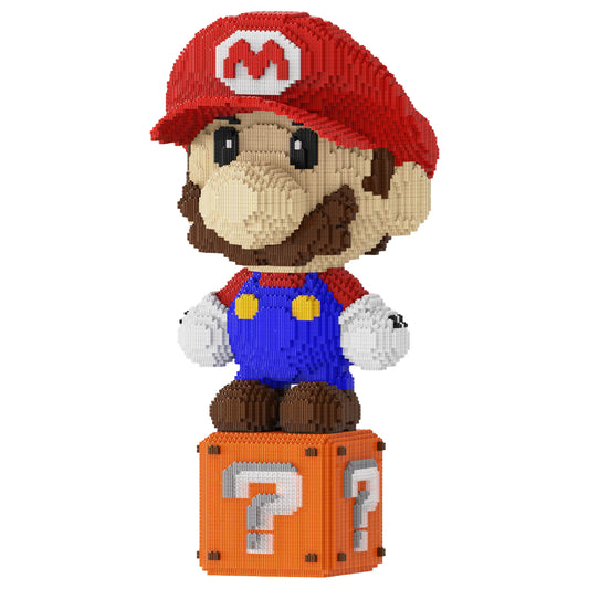 YaoYaoPlay Giant Mario Question Block Building Block Set