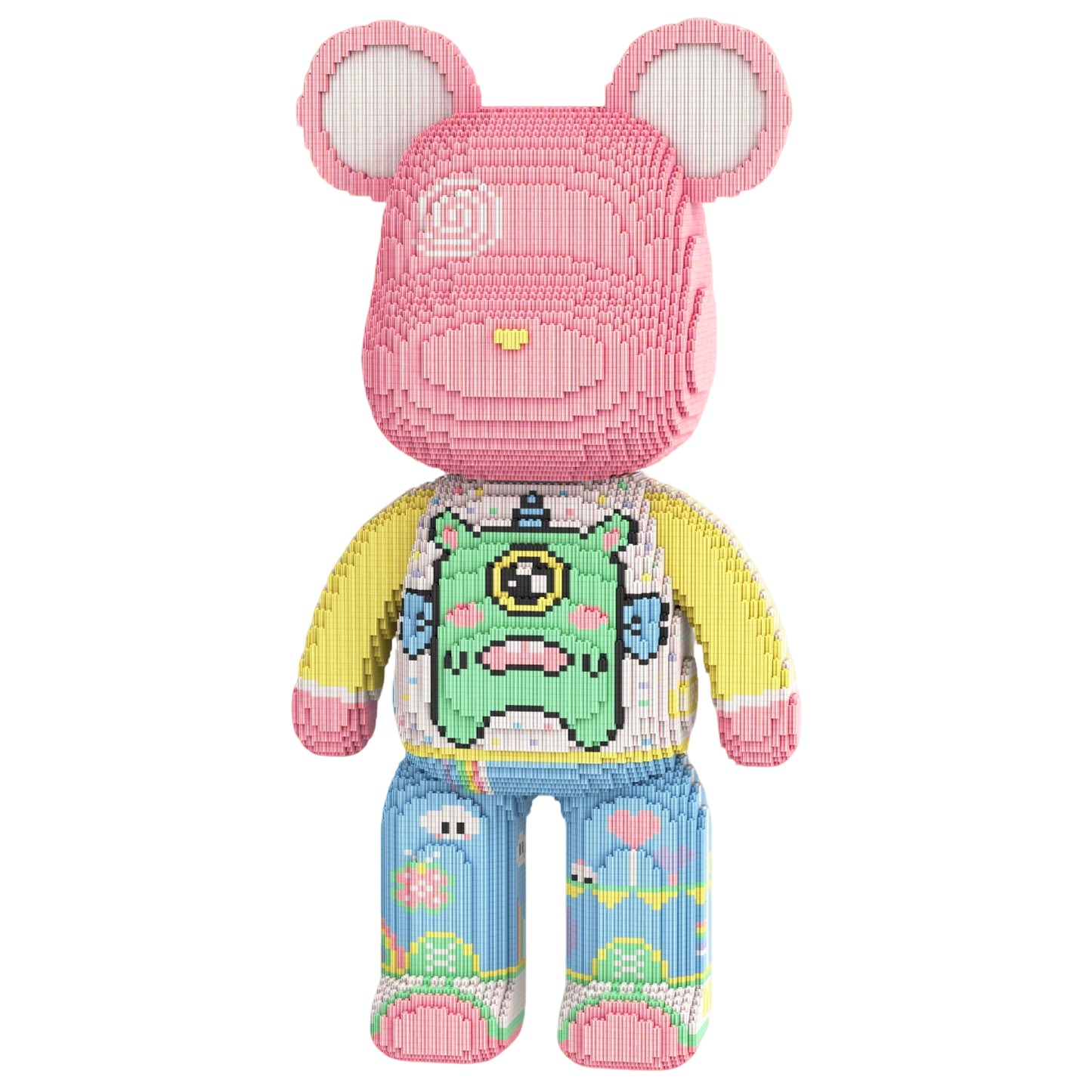 YaoYaoPlay Large Princess Bear Building Block Set
