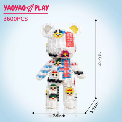 YaoYaoPlay Kissy Bear, Graffiti Bunny, Bubble Dog & Pirate Bear