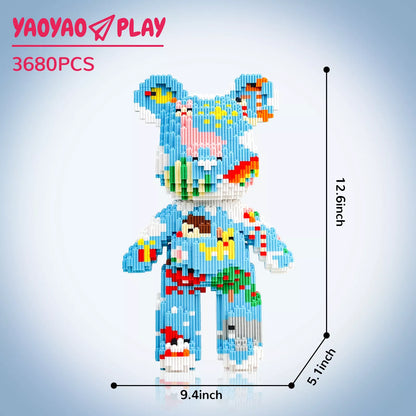 YaoYaoPlay Castle in the Sky Medium Bear Building Blocks